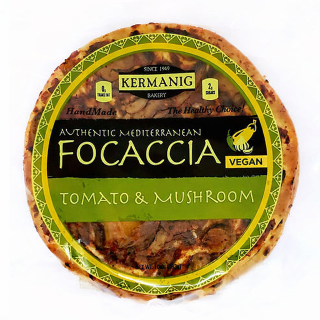 Tomato & Mushroom Focaccia – Kermanig Bakery
