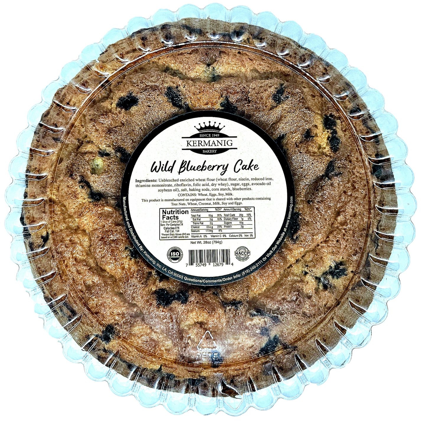 Wild Blueberry Cake