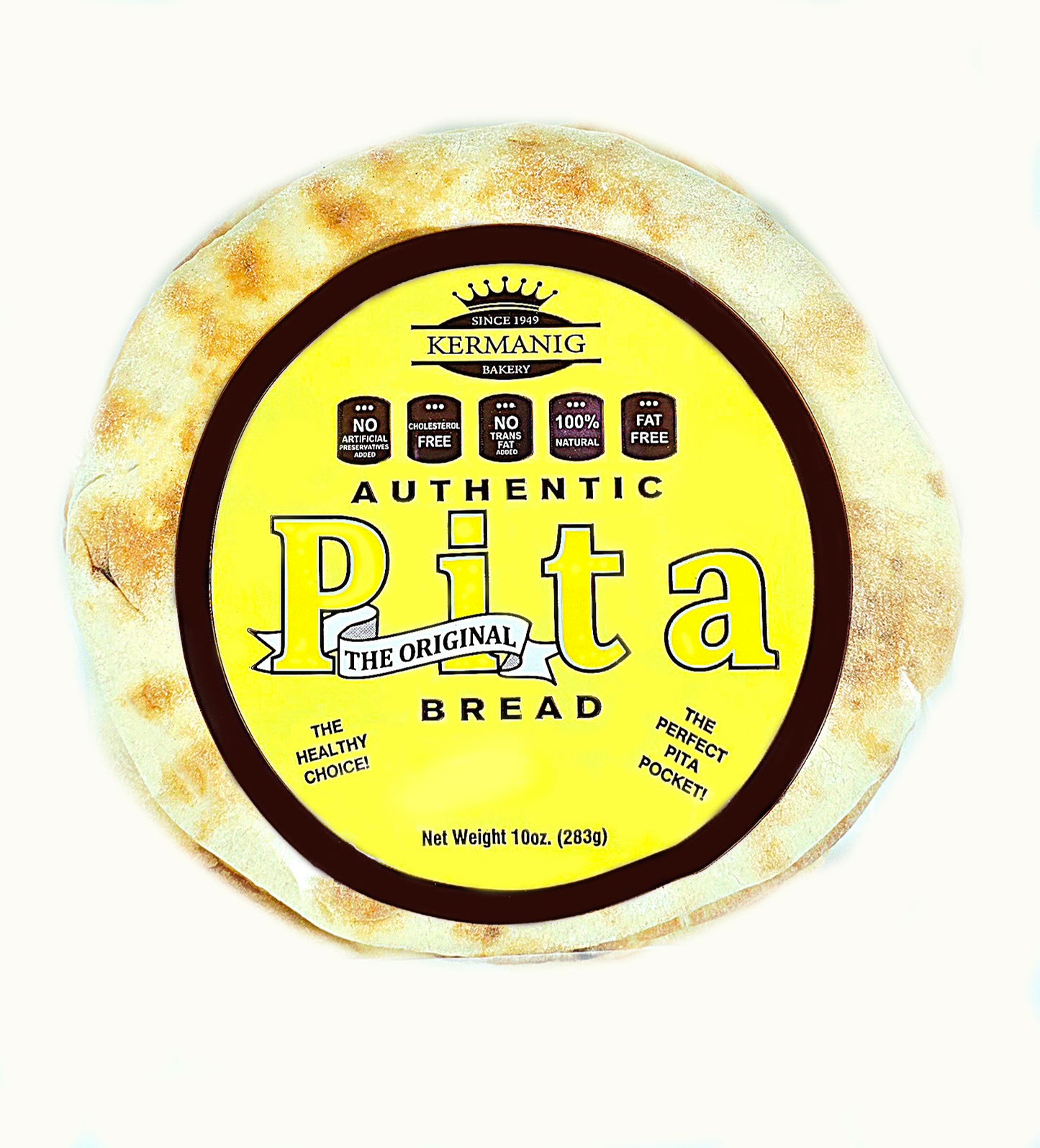 6" Small White Pita (6 Pieces)
