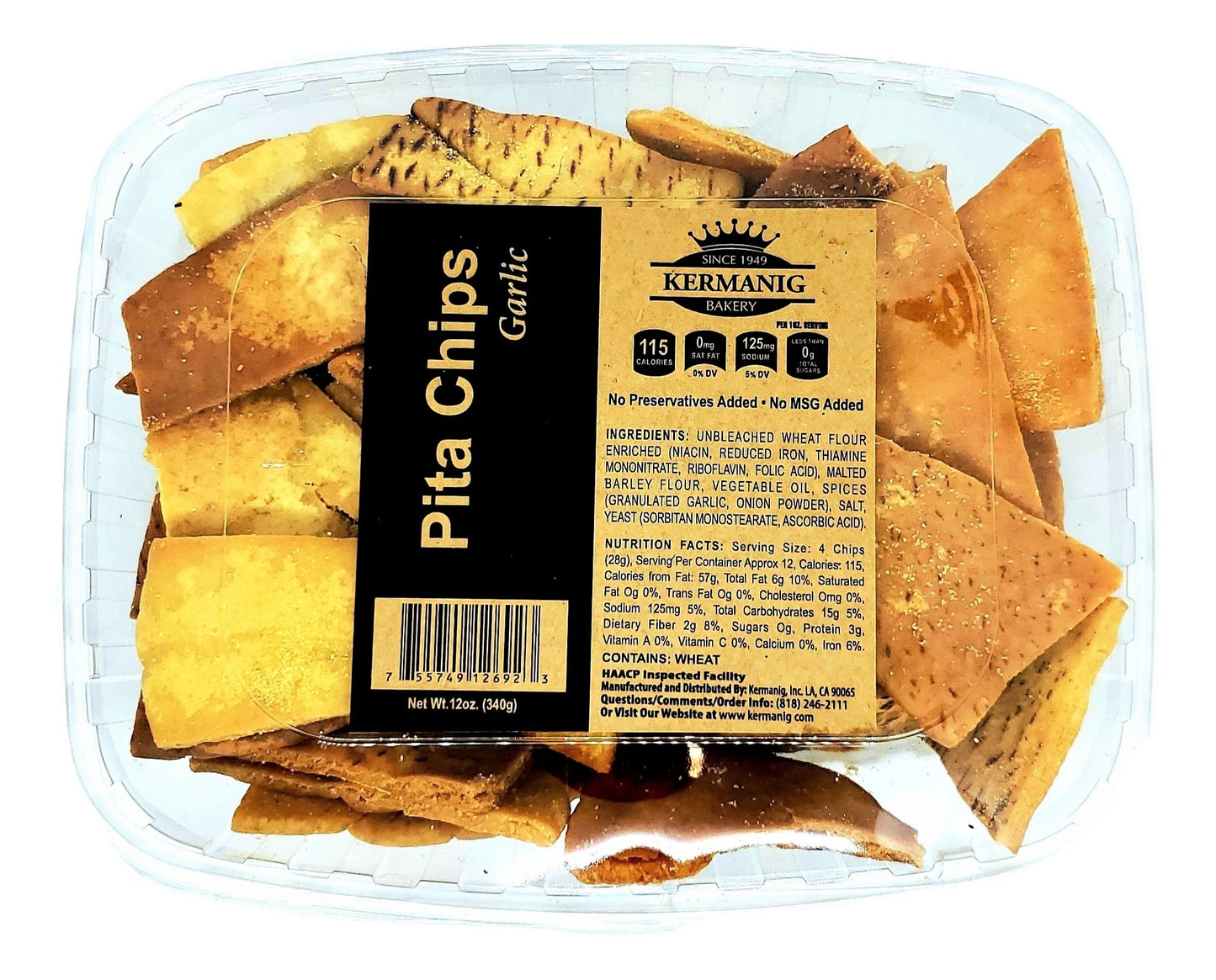 Pita Chips - Garlic