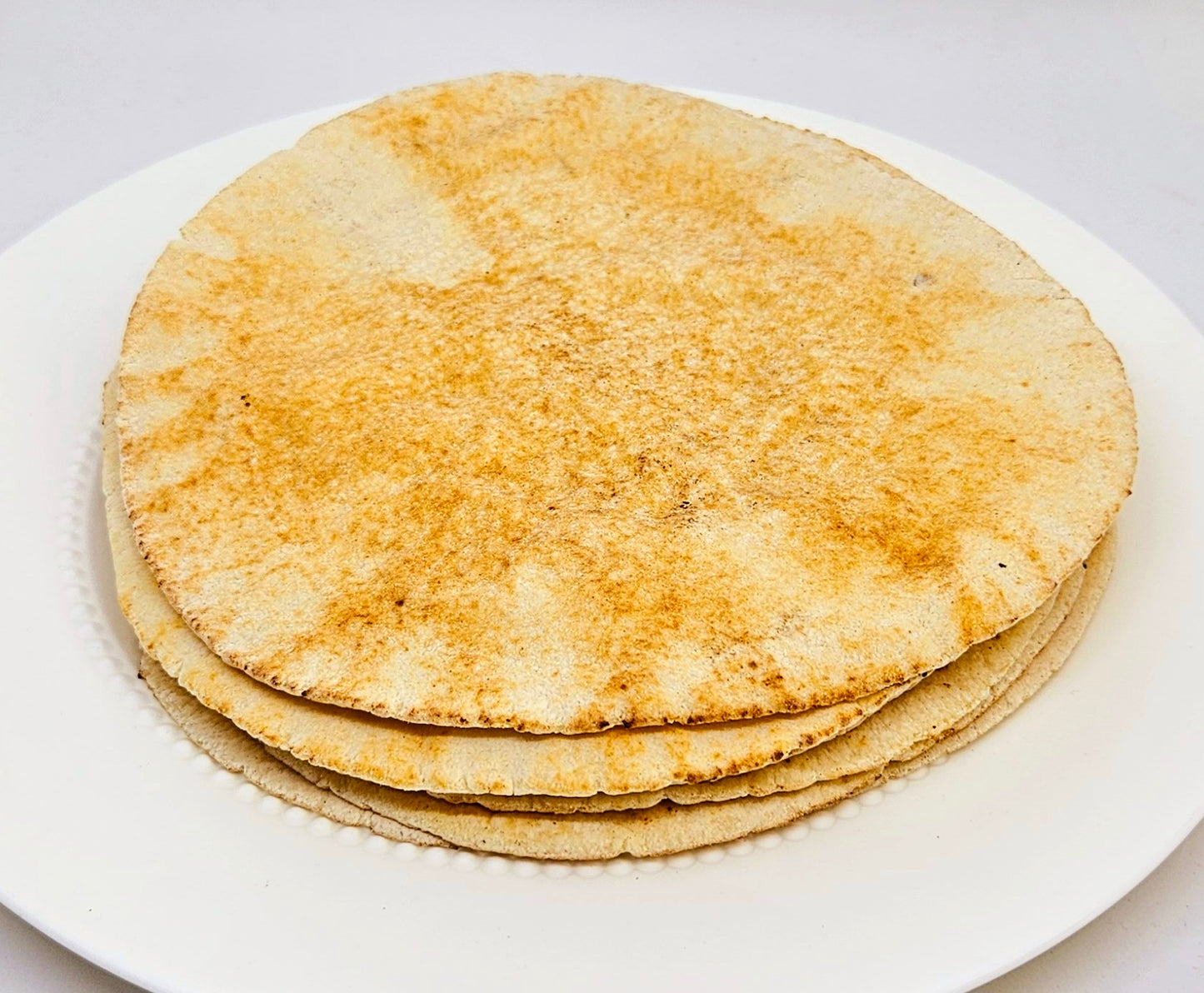 7" Small White Pita  (6 Pieces)