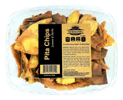 Pita Chips - Lemon & Herbs