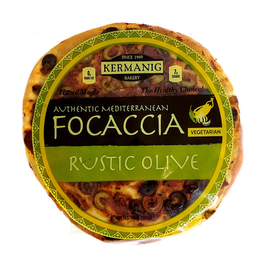 Rustic Olive Focaccia