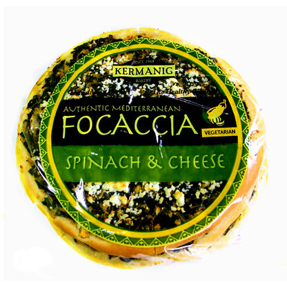 Spinach & Cheese Focaccia