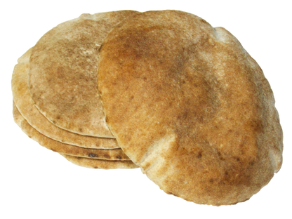 6" Small Pita Bread (18 Pieces)